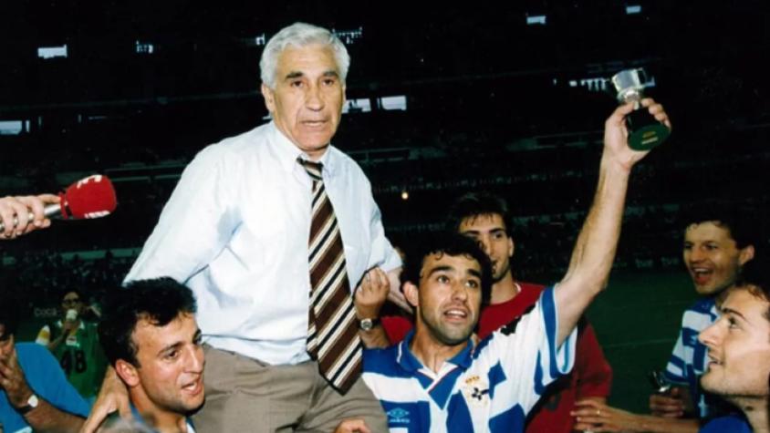 Luto en España: Falleció Arsenio Iglesias, leyenda del Deportivo La Coruña, a los 92 años