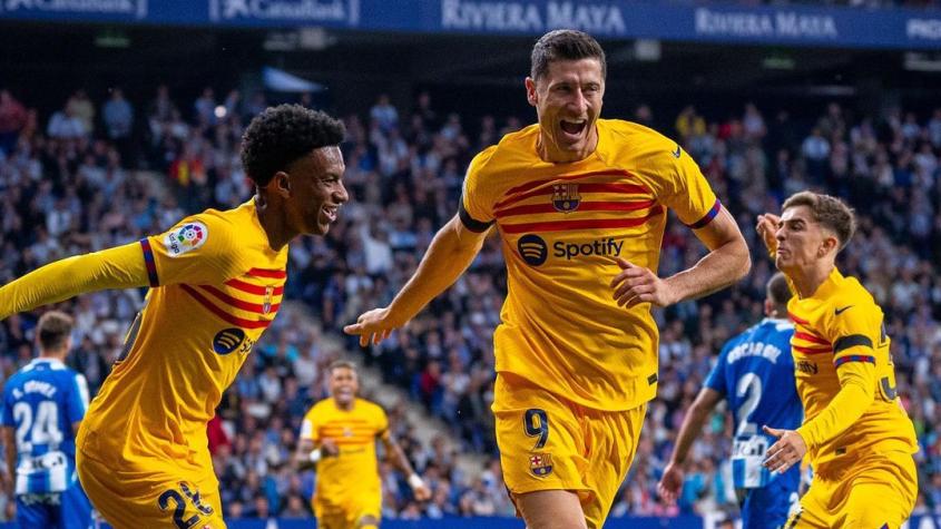 ¡Hay campeón! Barcelona goleó al Espanyol en el derbi y se quedó con el título de La Liga de España