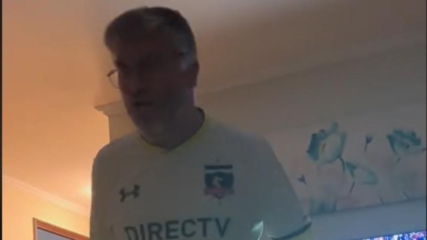 Hincha de Colo Colo furioso tras la caída ante Boca Juniors: "P... el equipo malo"