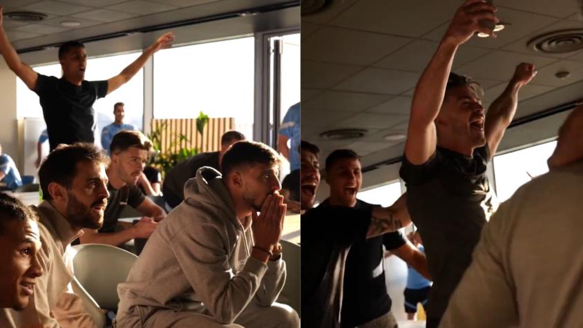 ¡Lo celebraron con todo! Así vivieron los jugadores de Manchester City el momento en que se coronaron campeones