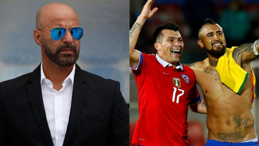 Marco Antonio Figueroa jubiló a Medel y Vidal en la Roja: "Ganaron todo, pero muchas gracias"