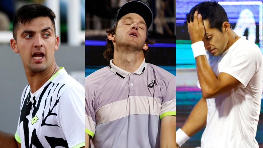 El gran bajón que sufrieron Nicolás Jarry, Cristián Garin y Tomás Barrios en el ranking ATP