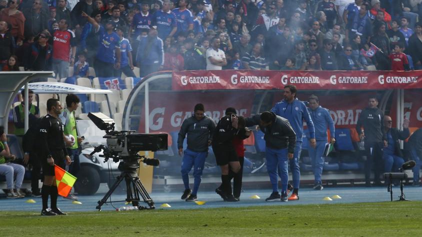Tiembla la U: el informe arbitral que detalló paso a paso los incidentes del Clásico Universitario