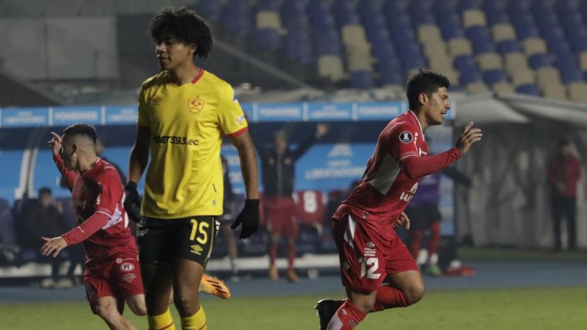 Ñublense luchó hasta el final ante Aucas para conseguir sus primeros tres puntos en Copa Libertadores