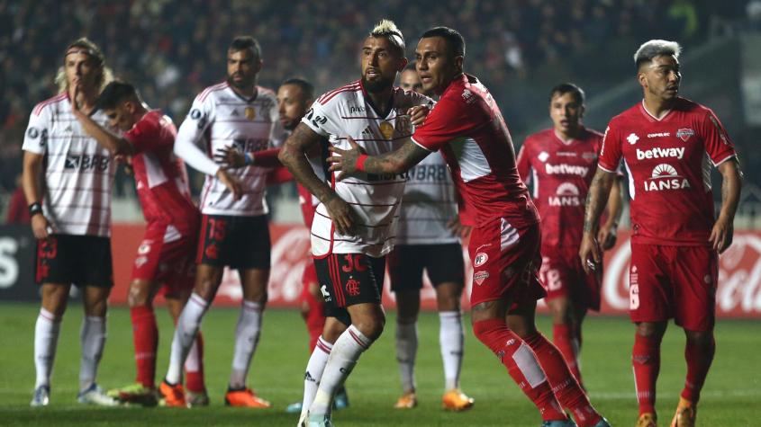 Ñublense se paró de igual a igual ante Flamengo y consiguió un valioso empate en Copa Libertadores