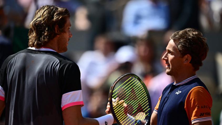 Casper Ruud elogió a Nicolás Jarry por su nivel en Roland Garros 2023: "No estoy sorprendido, está jugando un gran tenis"