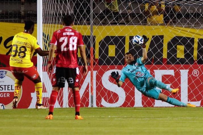 ¡Entre los mejores! Nicola Pérez de Ñublense es parte del 11 ideal de Copa Libertadores 