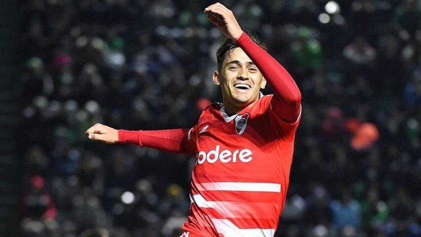 ¡Volvió a marcar! Pablo Solari anotó en la goleada de River Plate sobre Banfield por el fútbol argentino