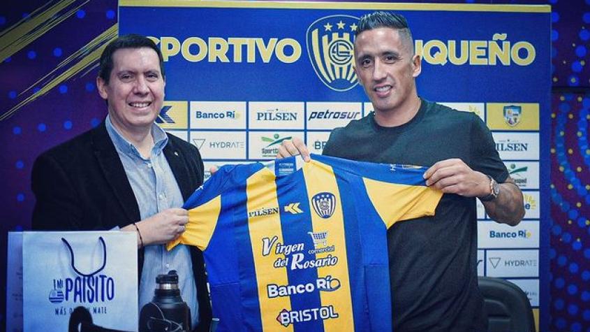 El goleador sigue vigente: Lucas Barrios se transformó en nuevo jugador de Sportivo Luqueño