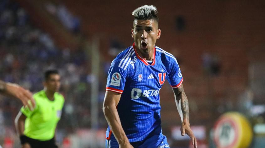 ¡Baja sensible para la U! Leandro Fernández se perderá un decisivo duelo ante O'Higgins por Copa Chile