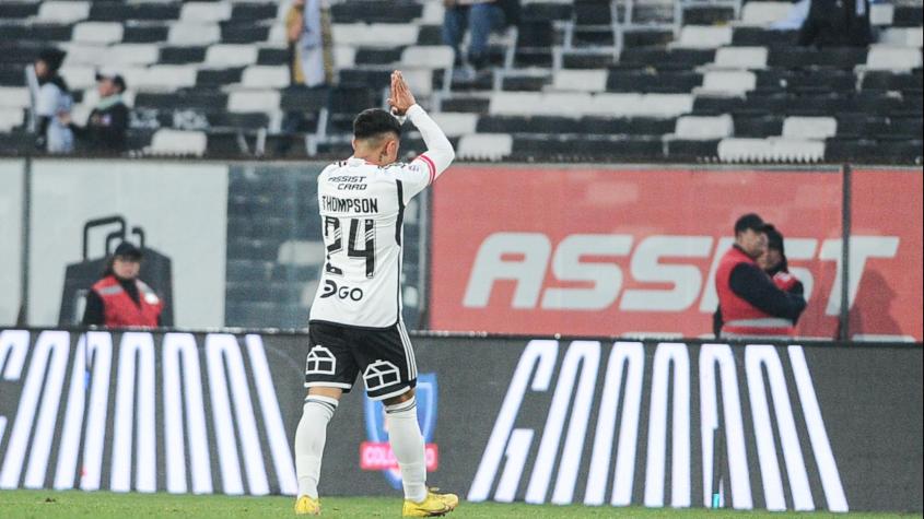 VIDEO| Jordhy Thompson le pidió perdón a los hinchas de Colo Colo luego de anotar ente Deportivo Cali