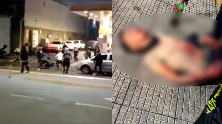 VIDEO | Registran brutal golpiza a hinchas de Colo Colo tras la caída ante Boca Juniors en Copa Libertadores