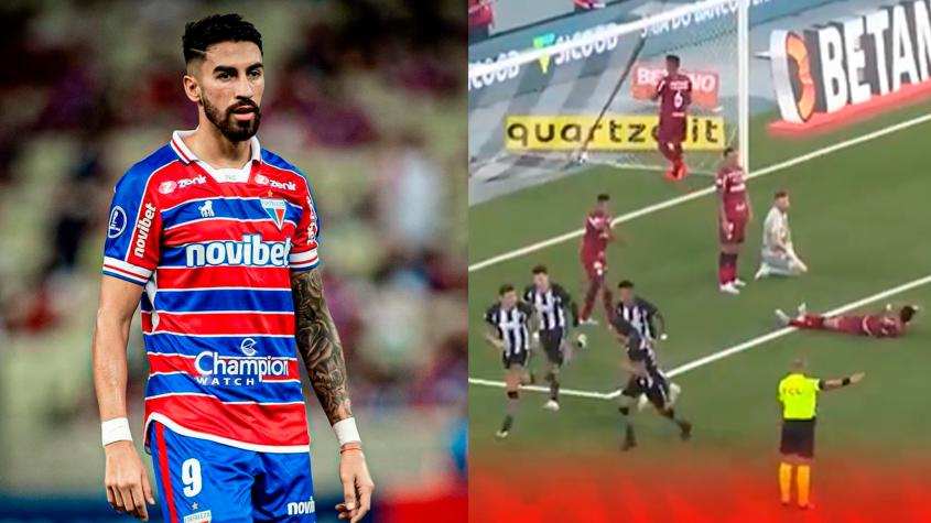 VIDEO | El grosero error de Juan Martín Lucero que le costó una derrota a Fortaleza en el Brasileirao