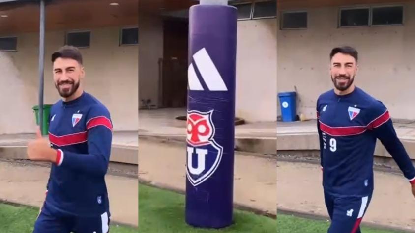 ¿Lo recordarán en Colo Colo? Juan Martín Lucero vuelve a Chile y ya entrena en el Centro Deportivo Azul