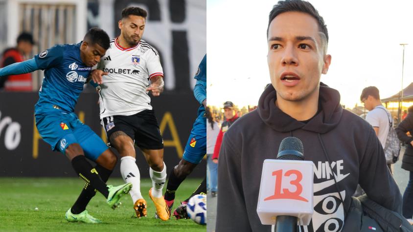 Un invitado de lujo en el Monumental: Matías Fernández llegó a ver a Colo Colo en la Libertadores