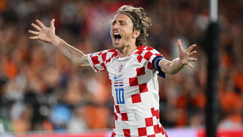 Luka Modric incombustible: con 37 años lideró a Croacia hacia la final de la UEFA Nations League
