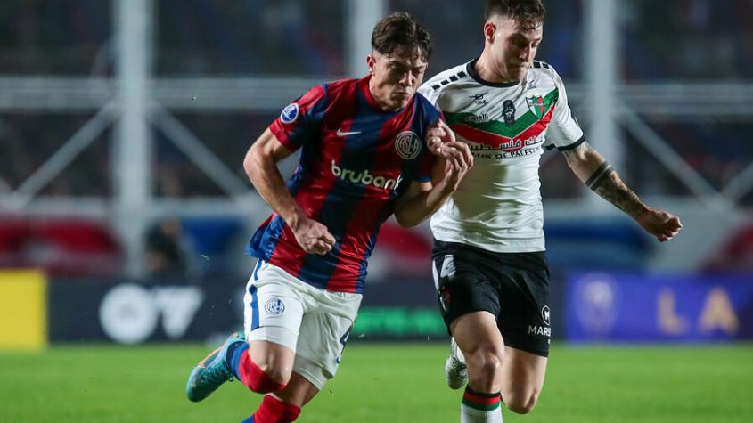 ¡A un paso de la clasificación! Palestino igualó ante San Lorenzo por la Copa Sudamericana