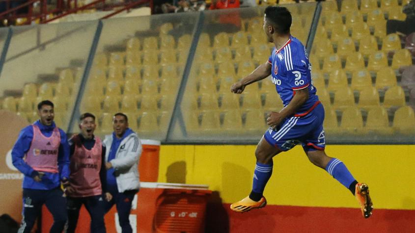 La desafiante celebración de Nico Guerra tras marcar en el Clásico Universitario