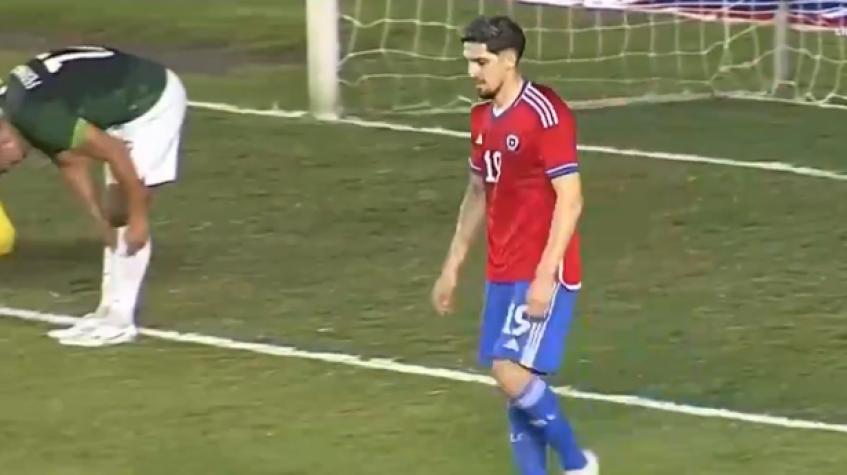 VIDEO | ¡Para no creer! El increíble gol que erró Diego Valdés en el amistoso entre la Roja y Bolivia