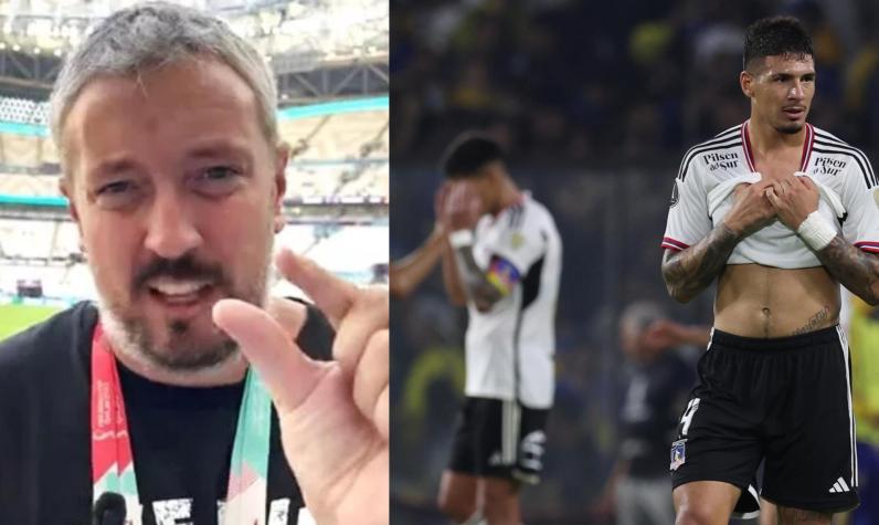 El polémico Pablo Carrozza destroza a Colo Colo: "Corrieron más en la Shell que en la cancha"