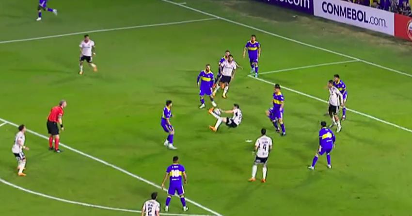 VIDEO | Intentó hacer una chilena y salió cualquier cosa: Ramiro González y su ridículo ante Boca Juniors