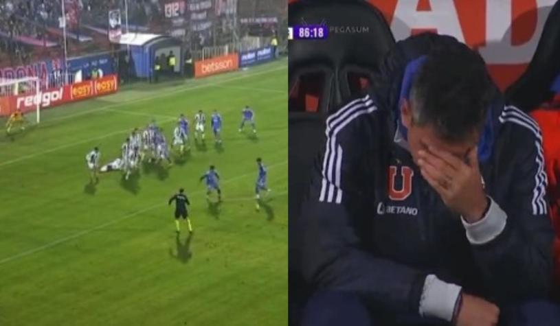 La jugada "preparada" de la U que terminó en nada y provocó la indignación de Mauricio Pellegrino