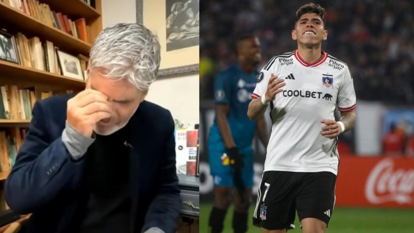 Juan Cristóbal Guarello reventó a Carlos Palacios tras eliminación de Colo Colo: “Corre como si tuviera 38 años”