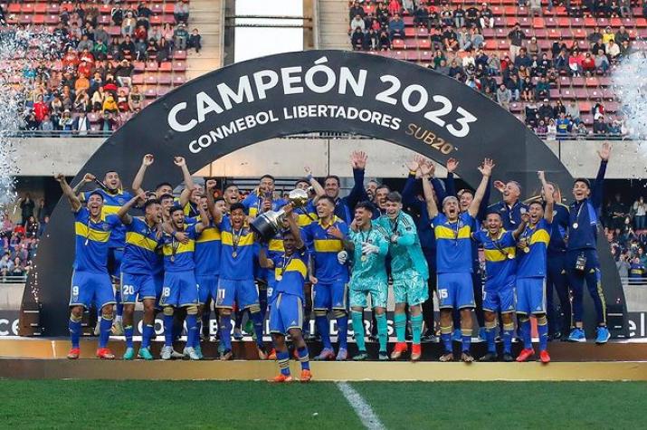 Boca Juniors superó a Independiente del Valle y se coronó campeón de la Libertadores Sub 20 que se desarrollaba en Chile