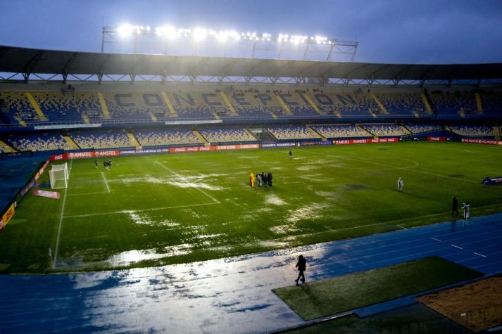 ¡La lluvia dijo que no! Se suspende el partido entre Audax Italiano vs. Ñublense por la Copa Sudamericana