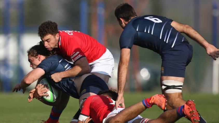Chile XV y USA Grizzlies protagonizaron intenso primer partido