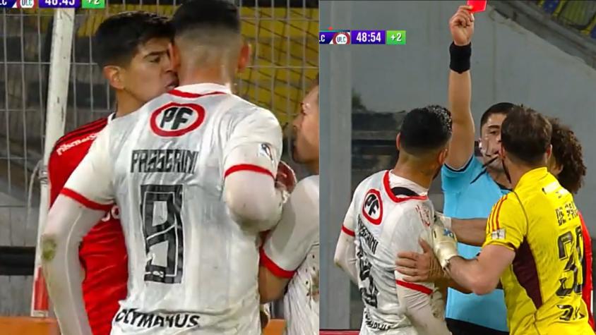 ¿Era para roja? La polémica expulsión de Lucas Passerini en medio de la aplastante goleada de Colo Colo