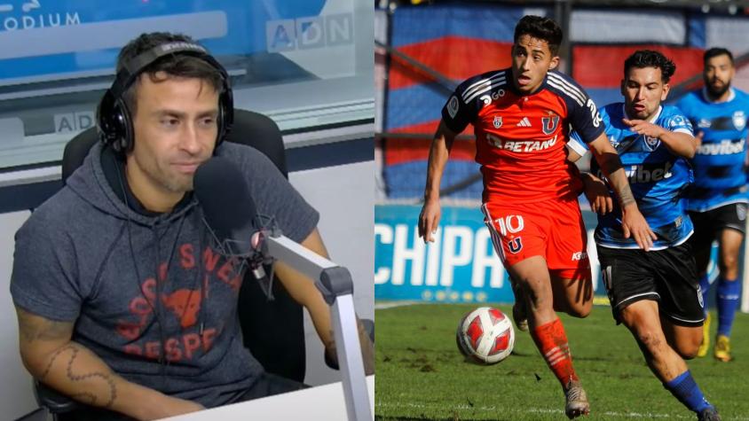 Jorge Valdivia se rinde ante el talento de Lucas Assadi: "hizo ver un fútbol distinto en la U"