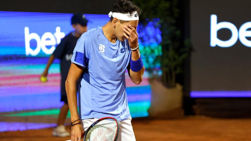Fin a la buena racha: Alejandro Tabilo fue eliminado por Benoit Paire en el Challenger de San Benedetto