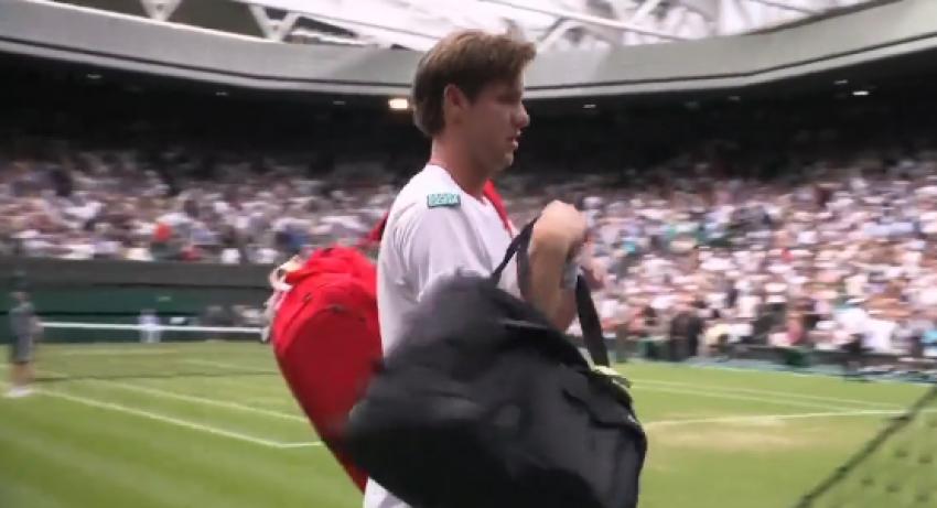El notable gesto de Nicolás Jarry tras perder en Wimbledon que da la vuelta al mundo: ¡Se pasó!