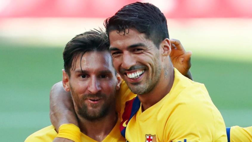 Lionel Messi y Luís Suárez - Créditos: @luissuarez9