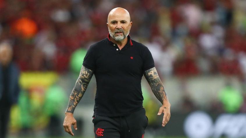 Jorge Sampaoli podría salir proximamente del Flamengo - Créditos: Prensa Club