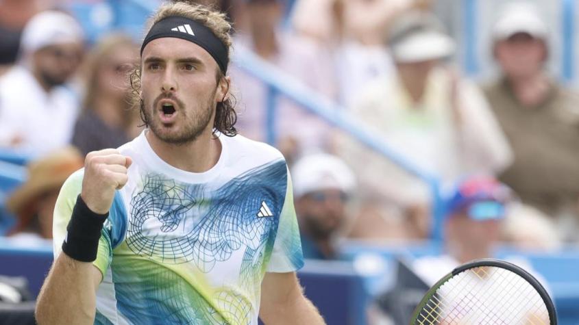 ¡Lo quería distraer! El insólito reclamo de Stefanos Tsitsipas contra una fanática en el Masters de Cincinnati
