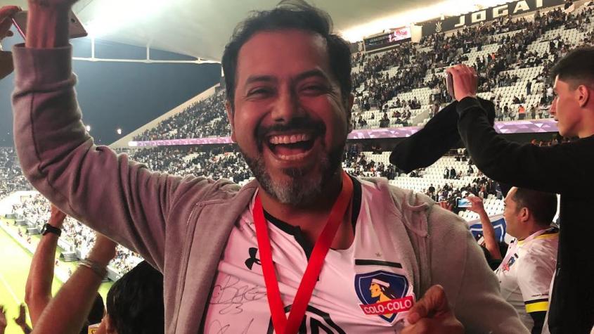 ¡Lo celebró con todo! Hijo de Pedro Ruminot se volvió loco celebrando gol de Colo Colo