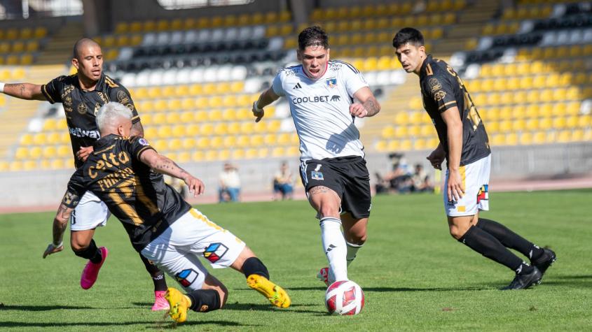 Colo Colo solo rescató un punto ante Coquimbo y mira desde lejos a Cobresal en la cima del torneo