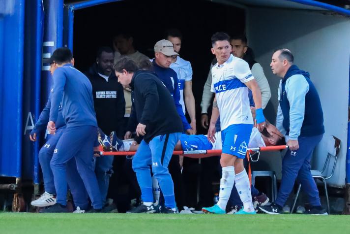 Cruzados confirma la peor de las noticias: Eugenio Mena sufrió fractura de tibia y peroné