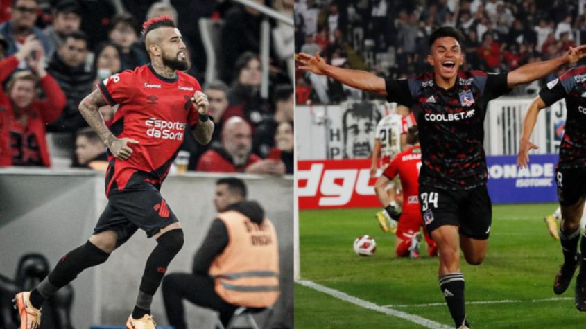 Arturo Vidal reaccionó al gol de Vicente Pizarro en Colo Colo - Crédito: Photosport