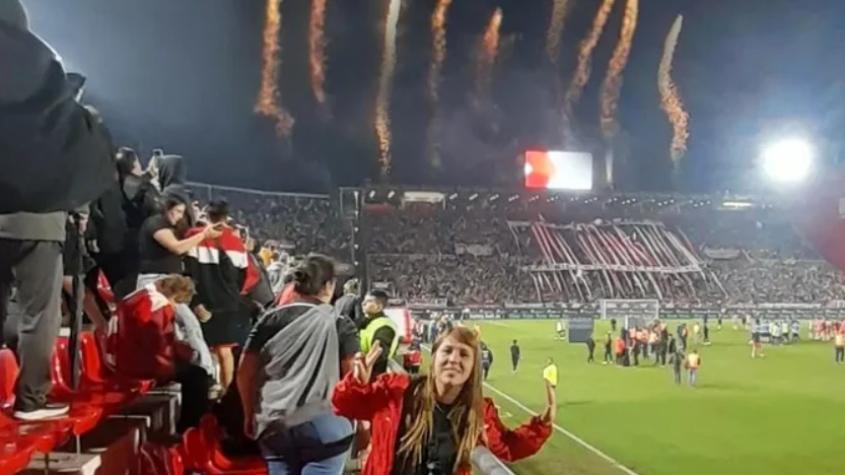 Hincha de Estudiantes de La Plata sufrió violencia policial en Brasil - Crédito: Captura