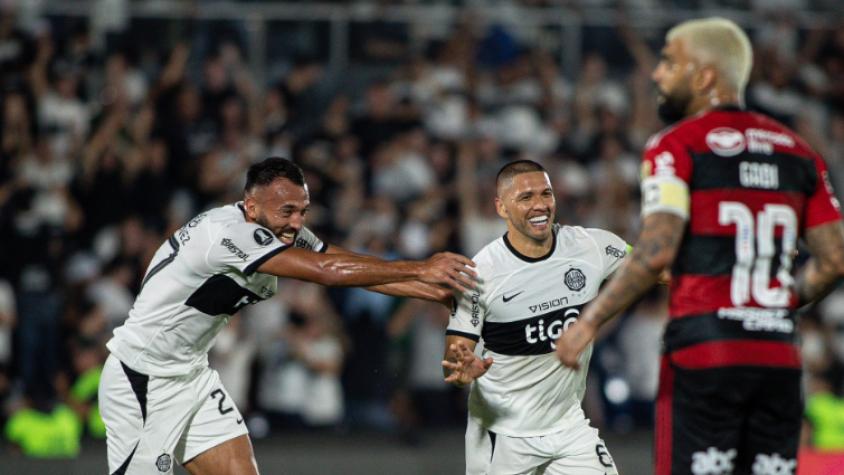 ¡Batacazo! Olimpia venció al Flamengo de Erick Pulgar y Jorge Sampaoli y clasificó a los cuartos de final de la Copa Libertadores