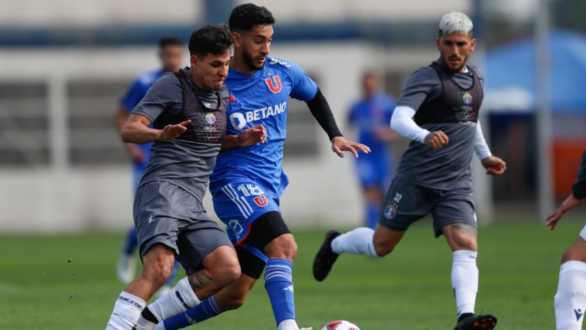 No levanta cabeza: La U perdió ante Audax Italiano en amistoso en el CDA