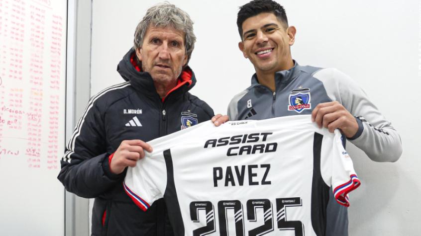 Esteban Pavez renovó su contrato con Colo Colo - Crédito:@ColoColo