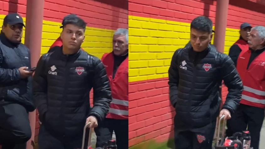 VIDEO | La cruda reacción de Raimundo Rebolledo al ser preguntado por la lesión de Eugenio Mena