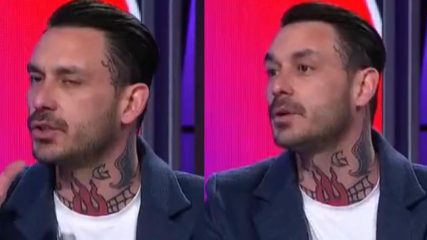 El descontrol de Mauricio Pinilla en plena transmisión "Son unos frescos de ra..”