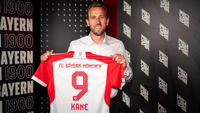 ¡Ficharon un "9" de lujo! Bayern Munich anunció a Harry Kane como su nuevo refuerzo