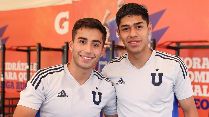 Lucas Assadi y Darío Osorio - Créditos: @udechile