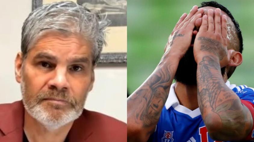 Guarello reventó el paso de Ronnie Fernández por la U: "No metía un gol ni de casualidad"